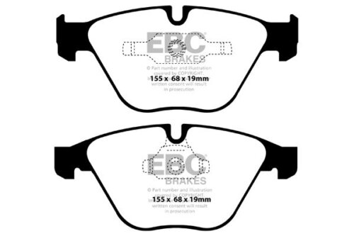 EBC Greenstuff 6000 front brake pads for BMW 3, BMW Z4