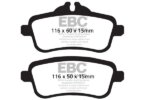 EBC Greenstuff 6000 rear brake pads for Mercedes-Benz CLA, Mercedes-Benz CLA-Class