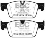 EBC Greenstuff 6000 front brake pads for Volvo XC60