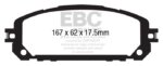 EBC Greenstuff 6000 front brake pads for Jeep Cherokee