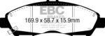 EBC Greenstuff 6000 front brake pads for Cadillac XT5