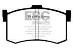 EBC Ultimax rear brake pads for Honda Legend, Hyundai Sonata