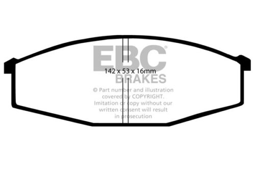 EBC Ultimax front brake pads for Nissan Cabstar