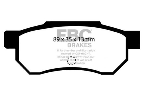 EBC Ultimax rear brake pads for Honda Integra, Honda Accord