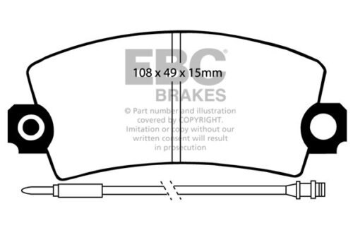 EBC Ultimax front brake pads for Citroën Visa, Peugeot 104