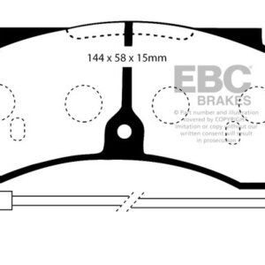 EBC Ultimax prednje kočione pločice za Peugeot J9