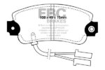 EBC Ultimax front brake pads for Alfa Romeo 33