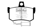 EBC Ultimax rear brake pads for Rover 800, Honda Legend