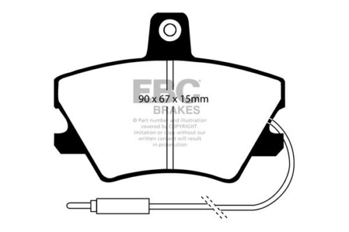 EBC Ultimax front brake pads for Renault 5, Renault Express