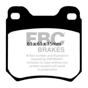 EBC Ultimax stražnje kočione pločice za SAAB 9-3, Opel Cavalier