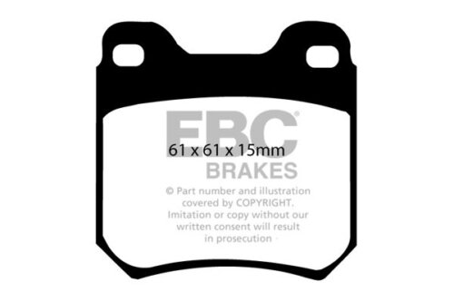 EBC Ultimax stražnje kočione pločice za SAAB 9-3, Opel Cavalier