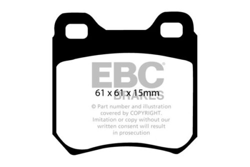 EBC Ultimax rear brake pads for Opel Kikinda