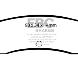 EBC Ultimax stražnje kočione pločice za Nissan Sunny