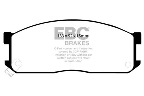 EBC Ultimax front brake pads for Mazda E Van