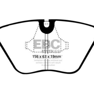 EBC Ultimax prednje kočione pločice za BMW 3, BMW 5