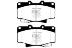 EBC Greenstuff 6000 front brake pads for Toyota 4Runner, Toyota Land Cruiser