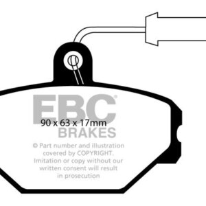 EBC Ultimax prednje kočione pločice za Lancia Y10