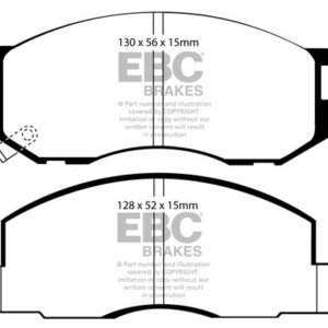 EBC Ultimax prednje kočione pločice za Toyota LiteAce