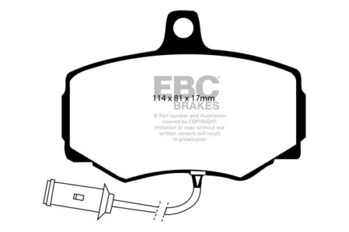EBC Ultimax front brake pads for Jaguar XJ