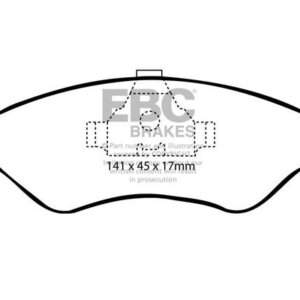 EBC Ultimax prednje kočione pločice za Ford Fiesta