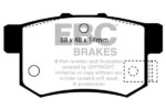 EBC Ultimax rear brake pads for Honda Accord, Honda Civic