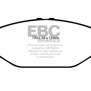 EBC Ultimax prednje kočione pločice za Toyota Hilux, Toyota HiAce
