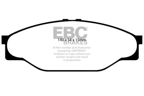 EBC Ultimax front brake pads for Toyota Hilux, Toyota HiAce