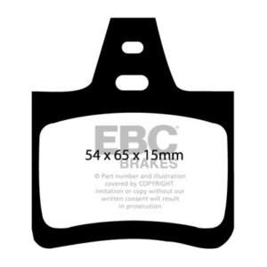 EBC Ultimax stražnje kočione pločice za Citroën XM