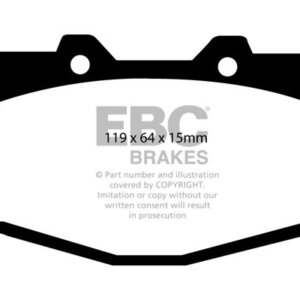EBC Ultimax prednje kočione pločice za Toyota Hilux