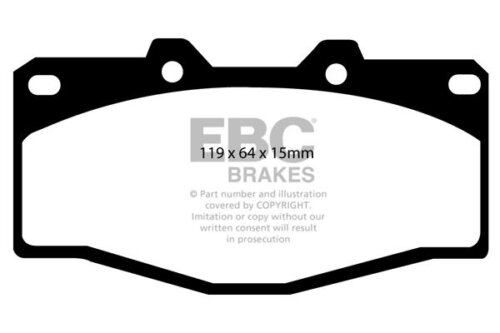 EBC Ultimax front brake pads for Toyota Hilux