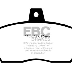 EBC Ultimax prednje kočione pločice za Rover 400, Rover 200