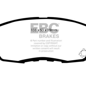 EBC Ultimax prednje kočione pločice za Honda Accord