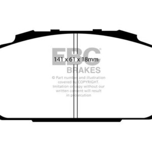EBC Ultimax front brake pads for Honda Accord