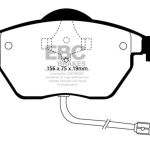 EBC Ultimax front brake pads for Audi A4, Audi A6