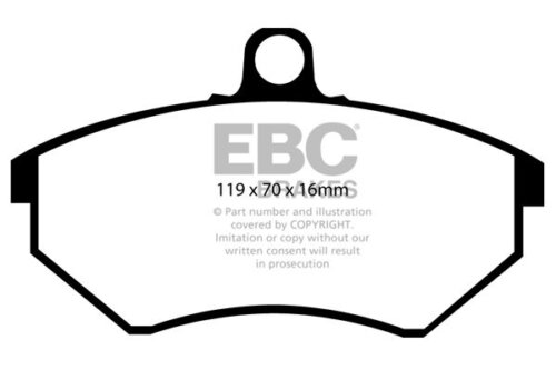 EBC Ultimax front brake pads for VW Passat