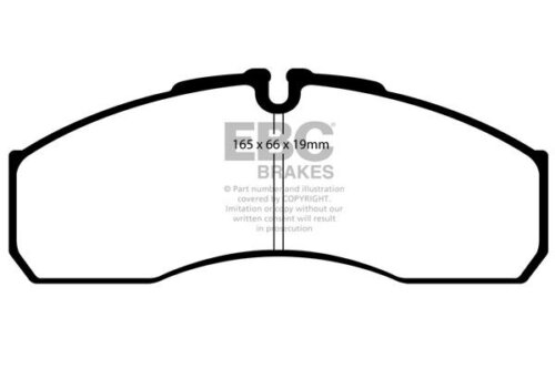 EBC Ultimax front brake pads for Mercedes-Benz Sprinter 5-t