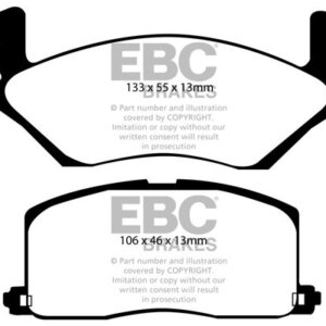 EBC Ultimax front brake pads for Toyota Starlet