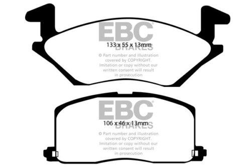 EBC Ultimax front brake pads for Toyota Starlet