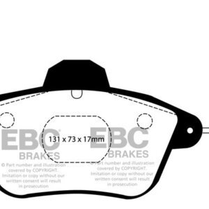 EBC Ultimax front brake pads for Citroën XM