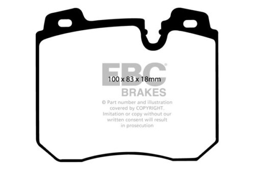 EBC Ultimax front brake pads for BMW 5, BMW 7