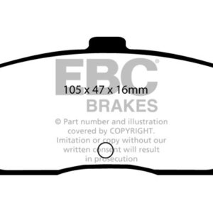 EBC Ultimax rear brake pads for Nissan Almera, Nissan Maxima
