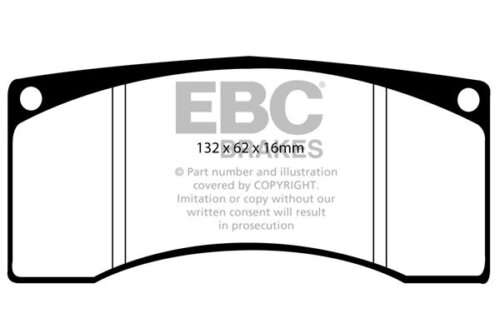 EBC Orangestuff front brake pads for Subaru Impreza, Ferrari 355