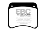 EBC Orangestuff front brake pads for Riley Elf, Wolseley Hornet