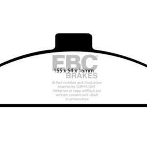 EBC Ultimax front brake pads for Hyundai S Coupe
