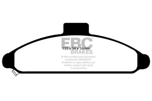 EBC Ultimax front brake pads for Hyundai S Coupe