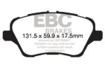 EBC Orangestuff front brake pads for Ford Fiesta