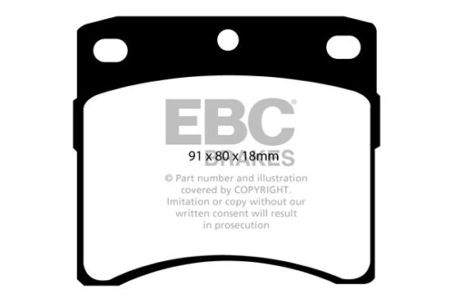 EBC Ultimax front brake pads for VW Transporter