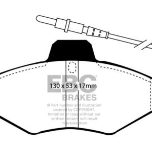 EBC Ultimax front brake pads for Citroën Xantia