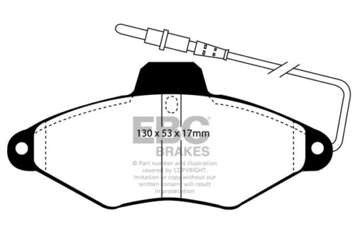 EBC Ultimax front brake pads for Citroën Xantia
