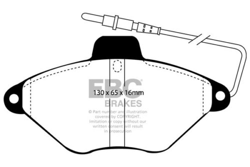 EBC Ultimax front brake pads for Citroën Xantia